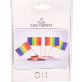 DesignHouse 95 Regnbue Cake toppers 10 Stk