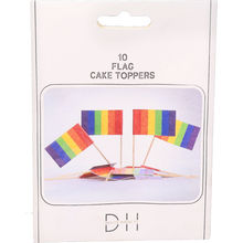 Regnbue Cake Toppers