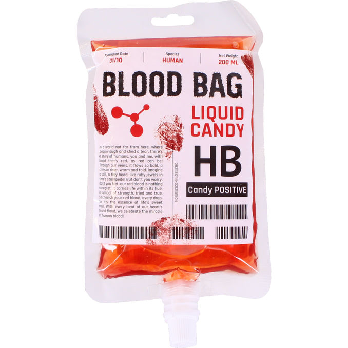 Candy Positive Gelégodis Blood Bag