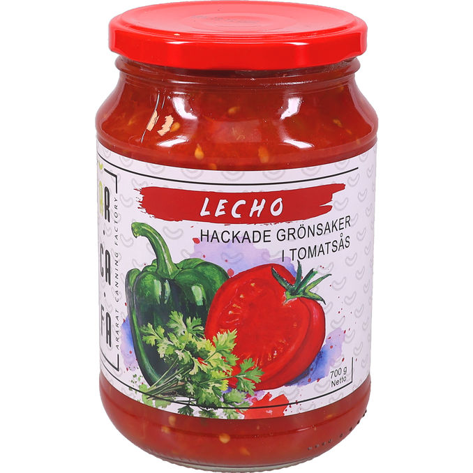 AR-CA-FA Lecho Hackade Grönsaker i Tomatsås