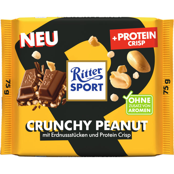 Ritter Sport Mjölkchoklad Crunchy Peanut