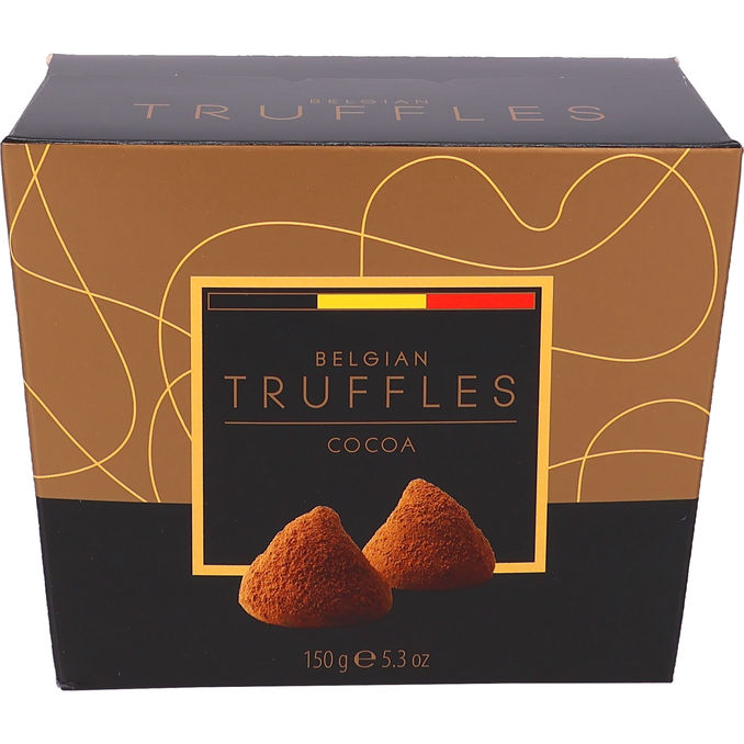 Q Chocolate Belgian Truffles Cocoa