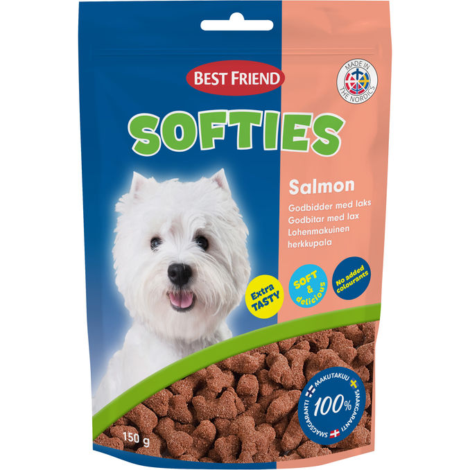 Best Friend Hundegodbidder Softies Laks