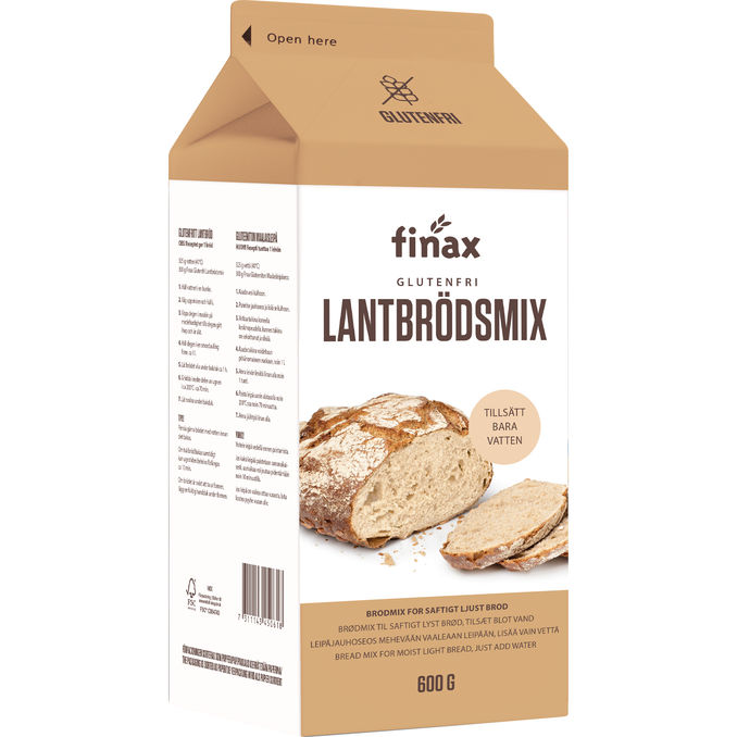 Finax Maalaisleipäsekoitus Gluteeniton