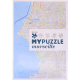 Helvetiq Puslespil Marseille Citymap 1000 Brikker