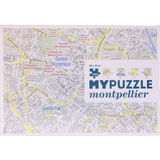 Helvetiq Puslespil Montpellier Citymap 1000 Brikker