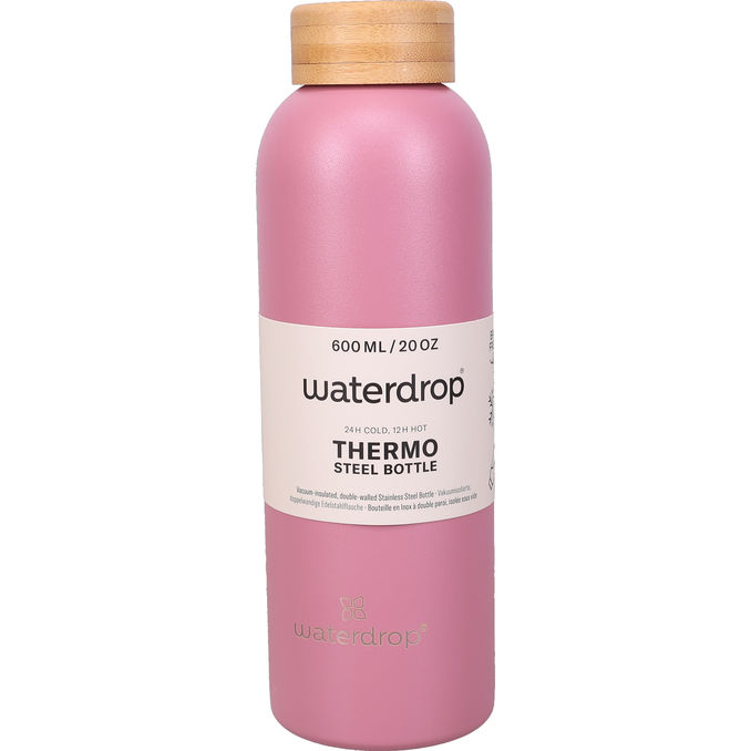 Waterdrop Termoflaska Rosa 600 ml