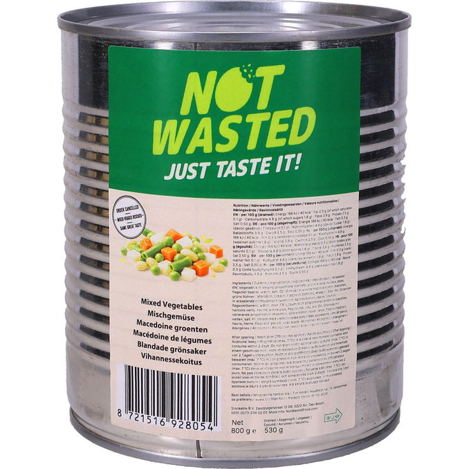 Not Wasted Blandede Grøntsager