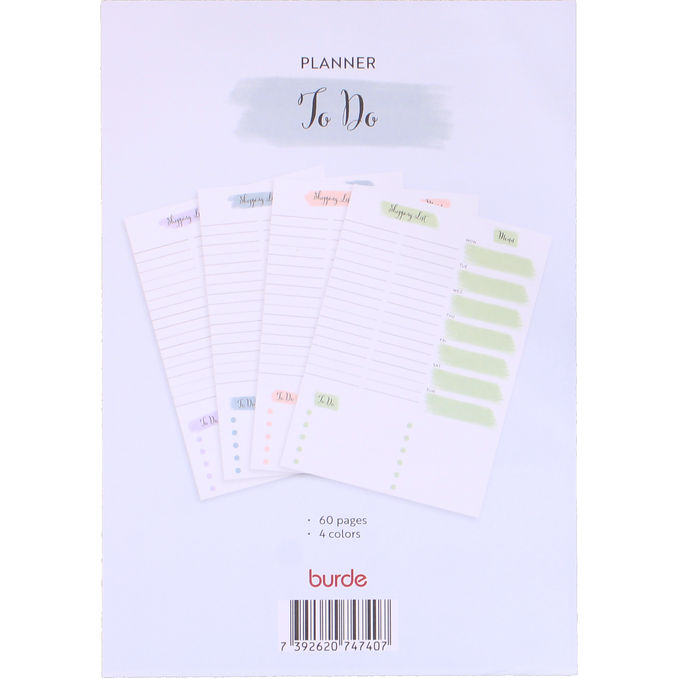Burde Planner Pad Life Organizer