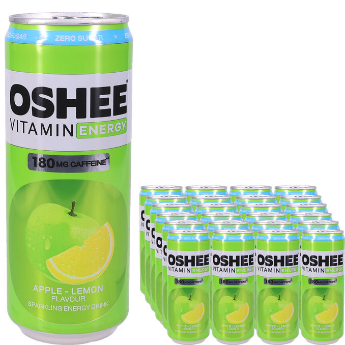 Oshee Energidryck Vitamin Apple-Lemon 24-pack