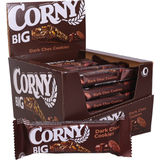 Bedst før: 24.10.2026 Corny Müslibar Dark Choc Cookies 24-pak