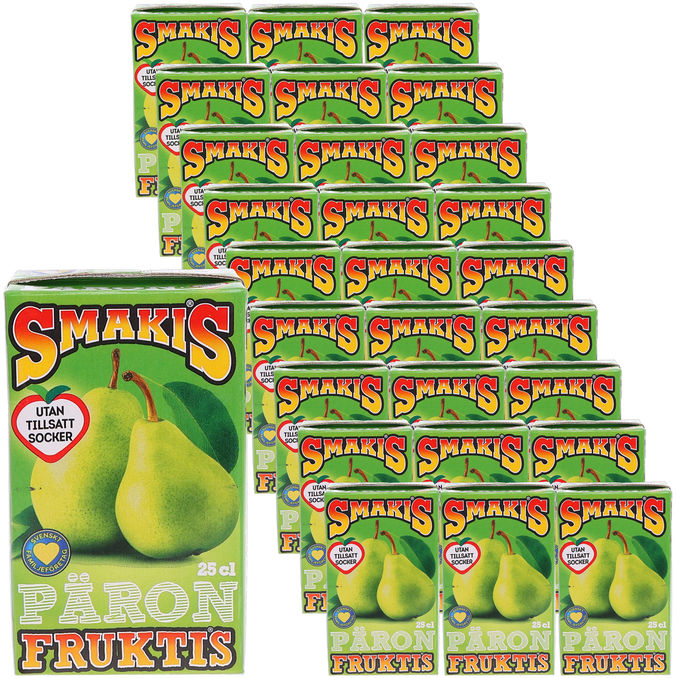 Smakis Fruktis Päron 27-pack