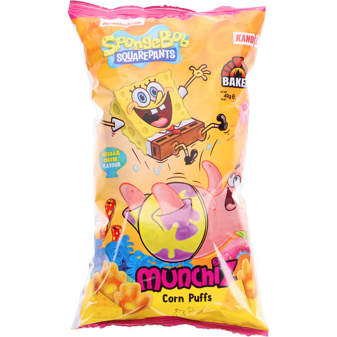 Kandiz Sponge Bob Munchiz Cheddar Cheese