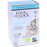 Bäst före: 2026-07-31 Four O'Clock Vitt Te Coconut & Cocoa