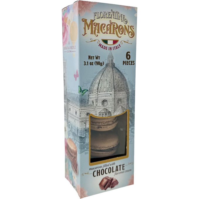 Borgo de Medici Macarons Chokolade 6-pak