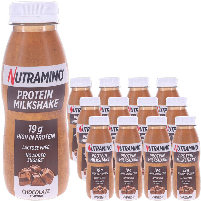 Nutramino Proteinshakes Chocolate 12-pak