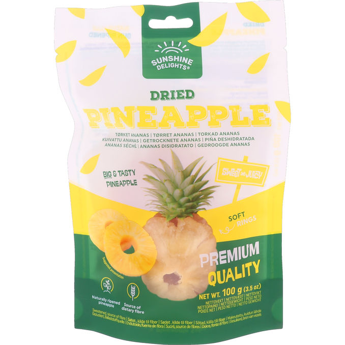 Sunshine Delights Kuivattu Ananas