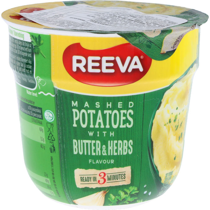 Reeva Instant Kartoffelmos Smør & Urter