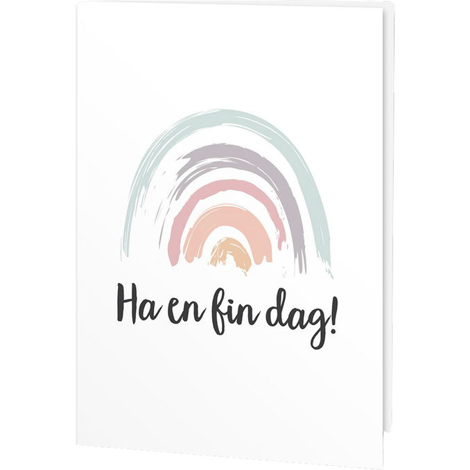 Hälsningskort Kort Ha en fin dag