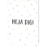 Hälsningskort Kort Heja dig