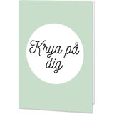 Hälsningskort Kort: Krya På Dig