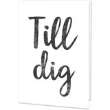 Hälsningskort Kort Till dig