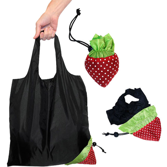 Shoppingpose Jordbærdesign