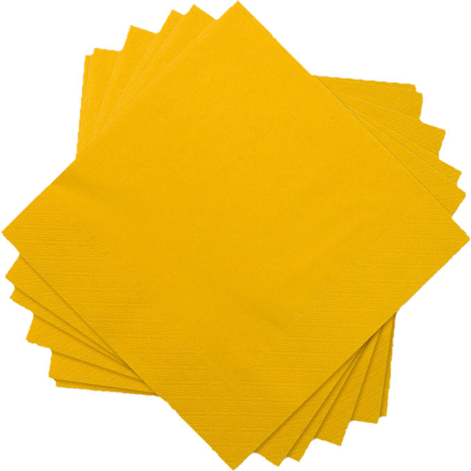 Bluebox Servetter Gul 20-pack