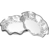 Bluebox Dessert- & Cocktailtallrikar Noblesse Silver 10-pack