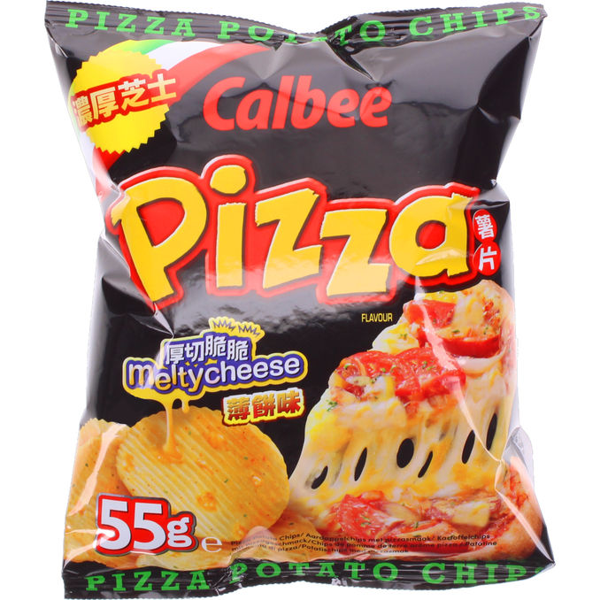 Calbee Chips Pizza Meltycheese