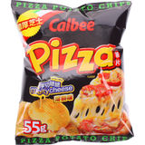 Bäst före: 2026-12-17 Calbee Chips Pizza Meltycheese