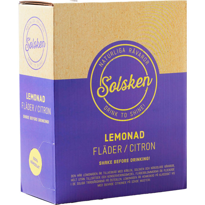 Solsken Lemonad Fläder & Citron