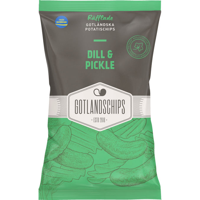 Gotlandschips Chips Dill & Pickles