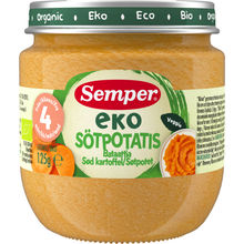 Øko Kartoffelmos Sød Kartoffel 4 mdr.+