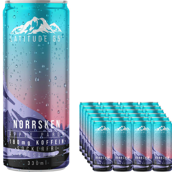 Latitude 65 Energidryck Norrsken 24-pack