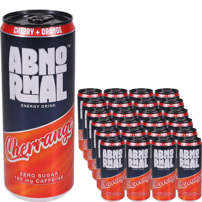 ABNORMAL Energidryck Cherrange 24-pack
