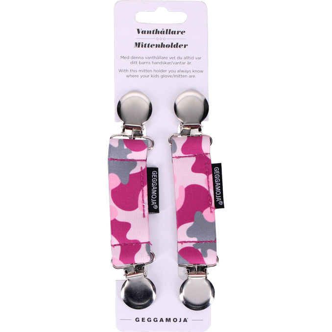 Vanteholdere Pink Camouflage One Size