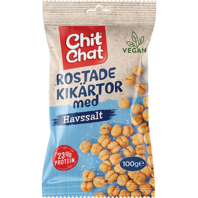 Chit Chat Rostade & Saltade Kikärtor