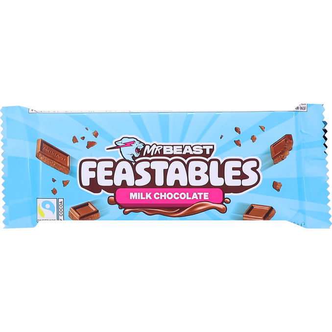 Maitosuklaalevy Feastables