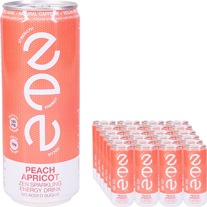 ZEN Energiajuoma Persikka-Aprikoosi 24-pack