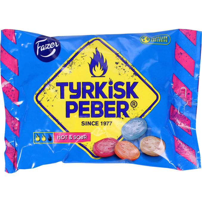 Fazer Makeiset Tyrkisk Peber Hot & Sour
