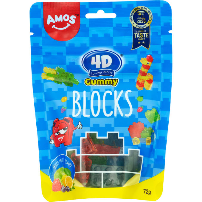 Amos Godis 4D Gummy Blocks