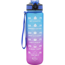 Hydra Bottle Turkis/Pink 1 liter