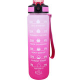Sthlm Hydra Bottle Vesipullo Motivation Light Pink 1 L