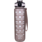 Sthlm Hydra Bottle Motivation Vattenflaska Grey 1 L