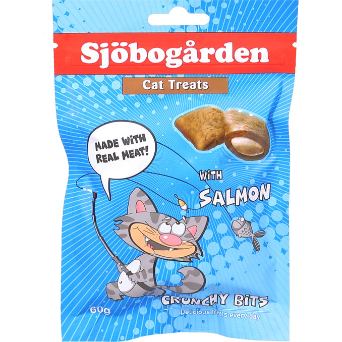 Sjöbogårdens Salmon Pillows Kattegodbidder