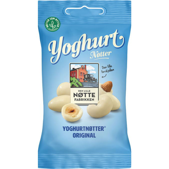 Den Lille Nøttefabrikken Yoghurtnødder 70 g