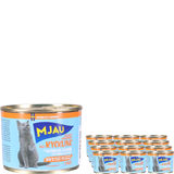 Parasta ennen: 31.10.2027 Mjau Kissanruoka Paté Kana 12-pack