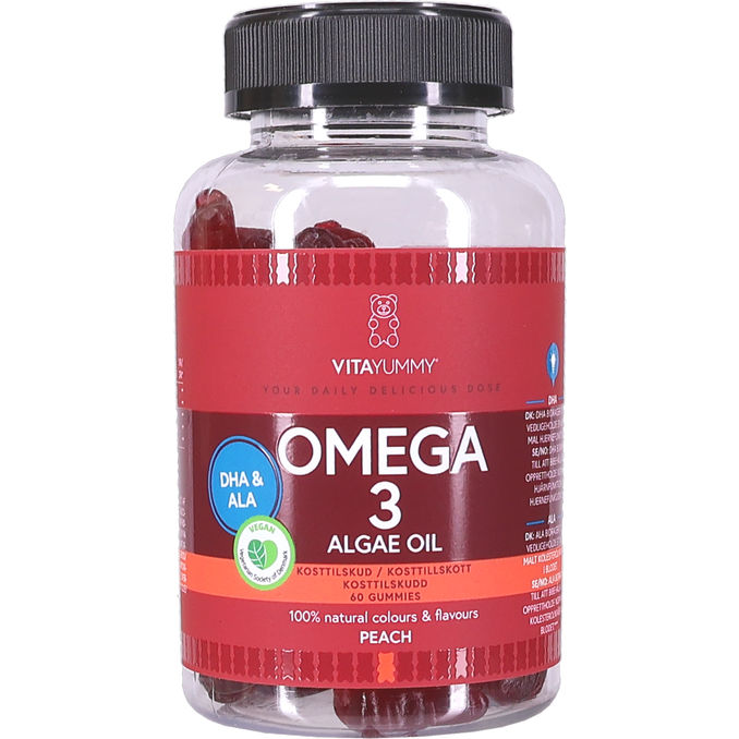 VitaYummy Omega-3 Persika