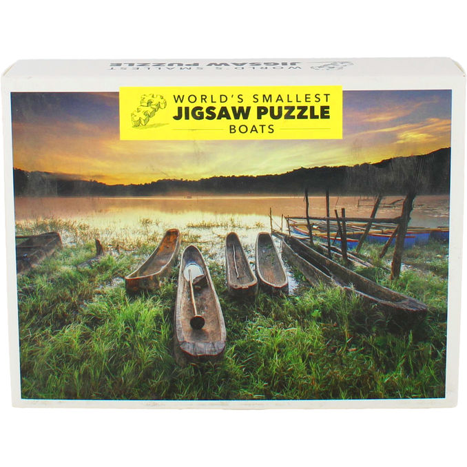 Frogs & Dogs Världens Minsta Pussel Båtar 234 Bitar